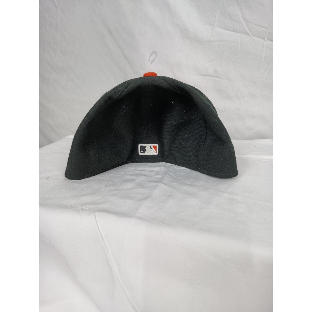 New Era 59Fifty Men Women Cap Baltimore Orioles White Orange On Field Fitted Hat - Picture 2 of 4